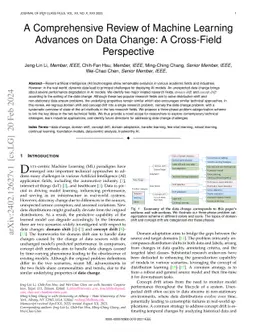 A Comprehensive Review of Machine Learning Advances on Data Change: A
  Cross-Field Perspective