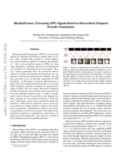 RhythmFormer: Extracting Patterned rPPG Signals based on Periodic Sparse Attention
