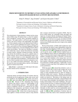 From Movements to Metrics: Evaluating Explainable AI Methods in
  Skeleton-Based Human Activity Recognition