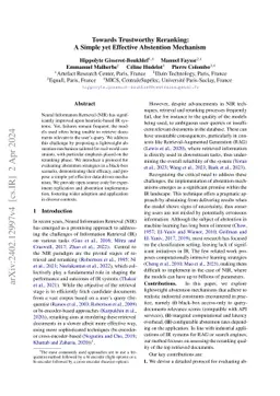 Towards Trustworthy Reranking: A Simple yet Effective Abstention
  Mechanism