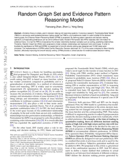 Random Graph Set and Evidence Pattern Reasoning Model