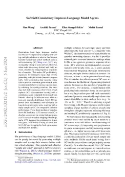 Soft Self-Consistency Improves Language Model Agents