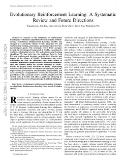 Evolutionary Reinforcement Learning: A Systematic Review and Future
  Directions
