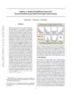 SimPro: A Simple Probabilistic Framework Towards Realistic Long-Tailed
  Semi-Supervised Learning