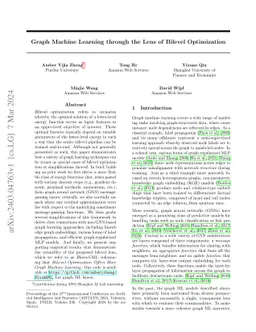 BloomGML: Graph Machine Learning through the Lens of Bilevel
  Optimization