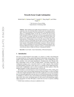 Towards Scene Graph Anticipation