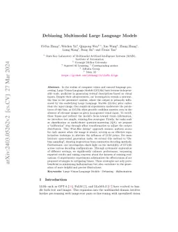 Debiasing Multimodal Large Language Models via Penalization of Language Priors