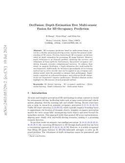 OccFusion: Depth Estimation Free Multi-sensor Fusion for 3D Occupancy
  Prediction