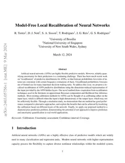 Model-Free Local Recalibration of Neural Networks