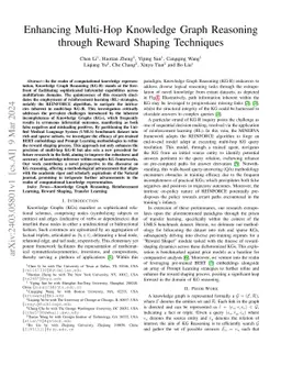 Enhancing Multi-Hop Knowledge Graph Reasoning through Reward Shaping
  Techniques