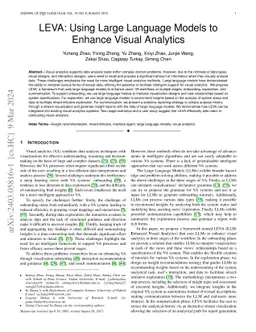 LEVA: Using Large Language Models to Enhance Visual Analytics