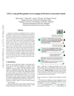 LTGC: Long-tail Recognition via Leveraging LLMs-driven Generated Content