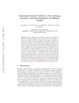 Enhancing Semantic Fidelity in Text-to-Image Synthesis: Attention
  Regulation in Diffusion Models