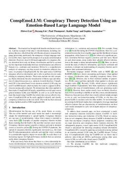 ConspEmoLLM: Conspiracy Theory Detection Using an Emotion-Based Large
  Language Model