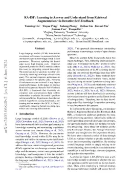 RA-ISF: Learning to Answer and Understand from Retrieval Augmentation
  via Iterative Self-Feedback