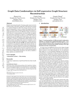 Graph Data Condensation via Self-expressive Graph Structure
  Reconstruction