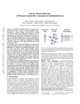 One for All and All for One: GNN-based Control-Flow Attestation for
  Embedded Devices