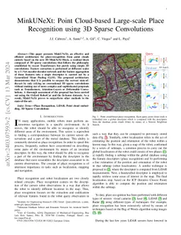 MinkUNeXt: Point Cloud-based Large-scale Place Recognition using 3D
  Sparse Convolutions