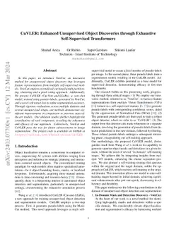 CuVLER: Enhanced Unsupervised Object Discoveries through Exhaustive
  Self-Supervised Transformers
