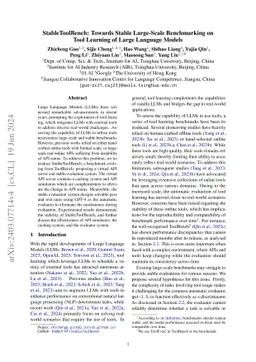 StableToolBench: Towards Stable Large-Scale Benchmarking on Tool Learning of Large Language Models
