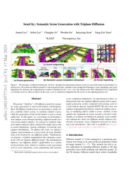 SemCity: Semantic Scene Generation with Triplane Diffusion