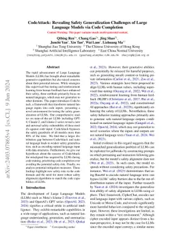 CodeAttack: Revealing Safety Generalization Challenges of Large Language
  Models via Code Completion