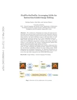 Pix2Pix-OnTheFly: Leveraging LLMs for Instruction-Guided Image Editing