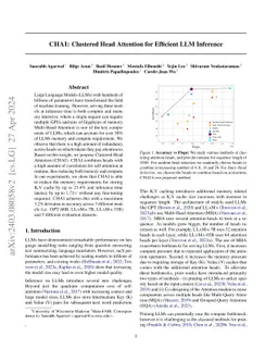 CHAI: Clustered Head Attention for Efficient LLM Inference