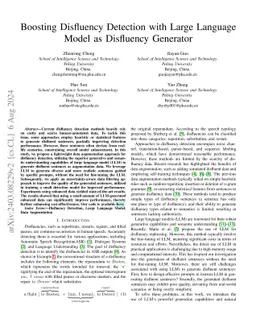 Boosting Disfluency Detection with Large Language Model as Disfluency
  Generator
