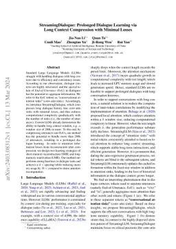 StreamingDialogue: Prolonged Dialogue Learning via Long Context
  Compression with Minimal Losses