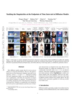 Tackling the Singularities at the Endpoints of Time Intervals in
  Diffusion Models