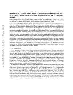 MedInsight: A Multi-Source Context Augmentation Framework for Generating
  Patient-Centric Medical Responses using Large Language Models
