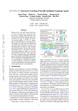 SOTOPIA-$π$: Interactive Learning of Socially Intelligent Language
  Agents