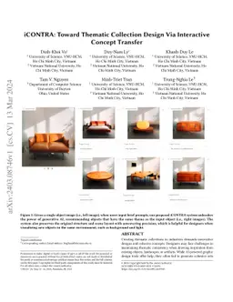 iCONTRA: Toward Thematic Collection Design Via Interactive Concept
  Transfer