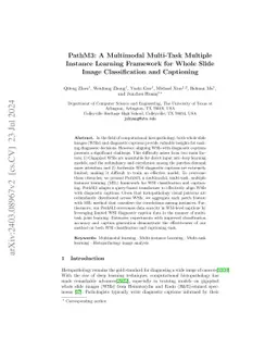 PathM3: A Multimodal Multi-Task Multiple Instance Learning Framework for
  Whole Slide Image Classification and Captioning