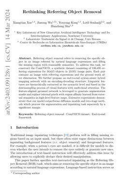 Rethinking Referring Object Removal