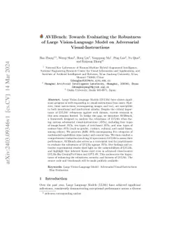 B-AVIBench: Towards Evaluating the Robustness of Large Vision-Language Model on Black-box Adversarial Visual-Instructions