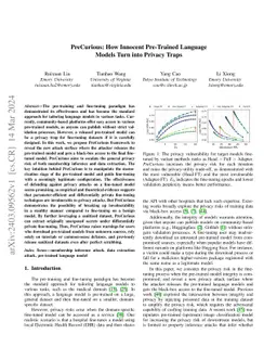 PreCurious: How Innocent Pre-Trained Language Models Turn into Privacy
  Traps