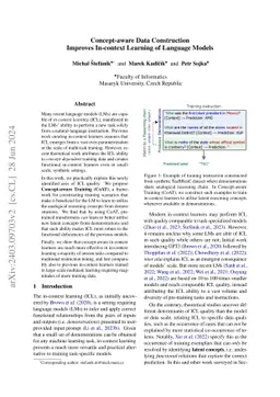 Concept-aware Data Construction Improves In-context Learning of Language
  Models