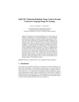 RadCLIP: Enhancing Radiologic Image Analysis through Contrastive Language-Image Pre-training