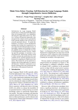 Think Twice Before Trusting: Self-Detection for Large Language Models
  through Comprehensive Answer Reflection