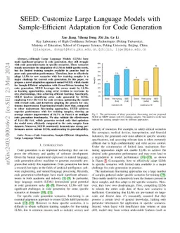 Exploring Data-Efficient Adaptation of Large Language Models for Code Generation