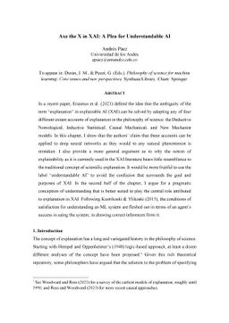 Axe the X in XAI: A Plea for Understandable AI