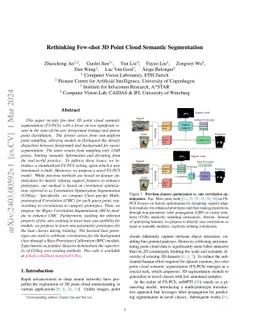 Rethinking Few-shot 3D Point Cloud Semantic Segmentation