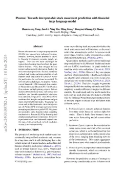 Ploutos: Towards interpretable stock movement prediction with financial
  large language model