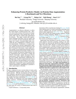 Enhancing Protein Predictive Models via Proteins Data Augmentation: A
  Benchmark and New Directions