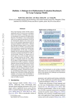 DiaHalu: A Dialogue-level Hallucination Evaluation Benchmark for Large
  Language Models