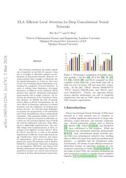 ELA: Efficient Local Attention for Deep Convolutional Neural Networks