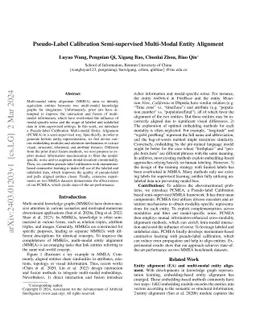 Pseudo-Label Calibration Semi-supervised Multi-Modal Entity Alignment