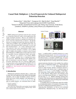 Causal Mode Multiplexer: A Novel Framework for Unbiased Multispectral
  Pedestrian Detection